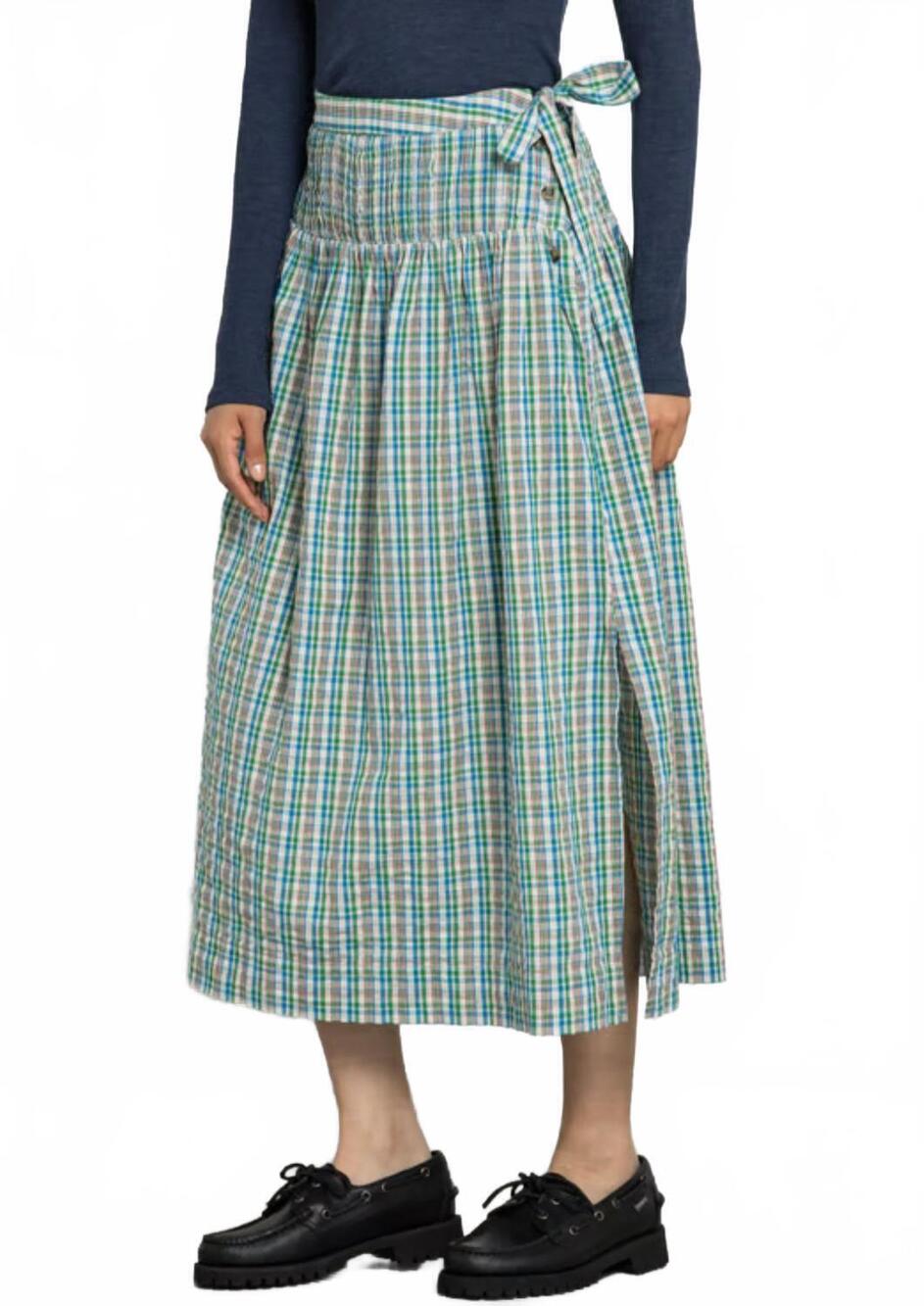 NEW DAMSON MADDER josie midi skirt in multi